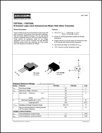 datasheet for FDP7030L by Fairchild Semiconductor