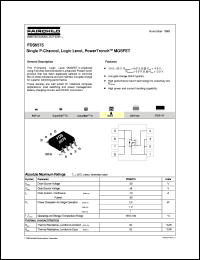 datasheet for FDS6575 by Fairchild Semiconductor