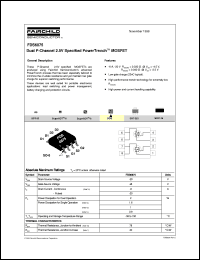 datasheet for FDS6875 by Fairchild Semiconductor