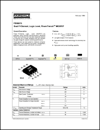 datasheet for FDS6975 by Fairchild Semiconductor