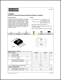 datasheet for FDS8928A by Fairchild Semiconductor
