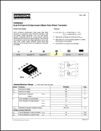 datasheet for FDS9936A by Fairchild Semiconductor