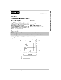 datasheet for FST16213MEAX by Fairchild Semiconductor