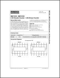 datasheet for MM74C93N by Fairchild Semiconductor