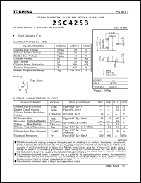 datasheet for 2SC4253 by Toshiba