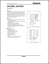 datasheet for AN7395K by Panasonic - Semiconductor Company of Matsushita Electronics Corporation