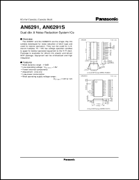 datasheet for AN6291 by Panasonic - Semiconductor Company of Matsushita Electronics Corporation
