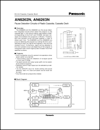 datasheet for AN6262N by Panasonic - Semiconductor Company of Matsushita Electronics Corporation
