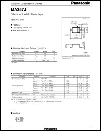 datasheet for MA2Z357J by Panasonic - Semiconductor Company of Matsushita Electronics Corporation