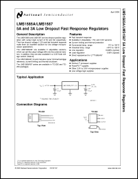 datasheet for LMS1587ISX-ADJ by 