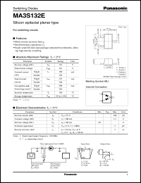 datasheet for MA3S132E by Panasonic - Semiconductor Company of Matsushita Electronics Corporation