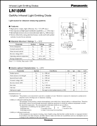 datasheet for LN189M by Panasonic - Semiconductor Company of Matsushita Electronics Corporation