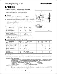 datasheet for LN189S by Panasonic - Semiconductor Company of Matsushita Electronics Corporation