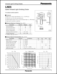 datasheet for LN55 by Panasonic - Semiconductor Company of Matsushita Electronics Corporation