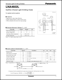datasheet for LNA4602L by Panasonic - Semiconductor Company of Matsushita Electronics Corporation