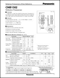 datasheet for CNB1302 by Panasonic - Semiconductor Company of Matsushita Electronics Corporation