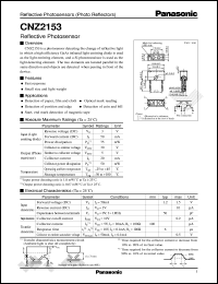 datasheet for CNZ2153 by Panasonic - Semiconductor Company of Matsushita Electronics Corporation