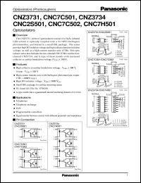 datasheet for CNZ3734 by Panasonic - Semiconductor Company of Matsushita Electronics Corporation