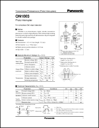 datasheet for CNA1303K by Panasonic - Semiconductor Company of Matsushita Electronics Corporation