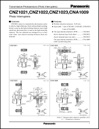 datasheet for CNZ1021 by Panasonic - Semiconductor Company of Matsushita Electronics Corporation