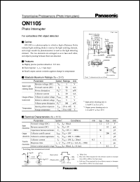 datasheet for CNZ1105 by Panasonic - Semiconductor Company of Matsushita Electronics Corporation