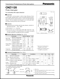 datasheet for CNZ1120 by Panasonic - Semiconductor Company of Matsushita Electronics Corporation