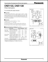 datasheet for CNZ1122 by Panasonic - Semiconductor Company of Matsushita Electronics Corporation