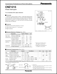 datasheet for CNZ1215 by Panasonic - Semiconductor Company of Matsushita Electronics Corporation