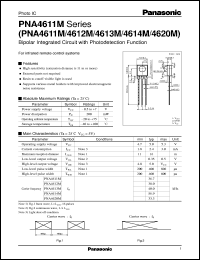 datasheet for PNA4611M by Panasonic - Semiconductor Company of Matsushita Electronics Corporation