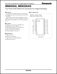 datasheet for MN6556A by Panasonic - Semiconductor Company of Matsushita Electronics Corporation