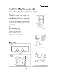 datasheet for AN6557 by Panasonic - Semiconductor Company of Matsushita Electronics Corporation