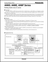 datasheet for AN9DB00 by Panasonic - Semiconductor Company of Matsushita Electronics Corporation