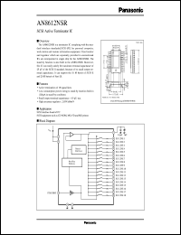 datasheet for AN8612NSR by Panasonic - Semiconductor Company of Matsushita Electronics Corporation