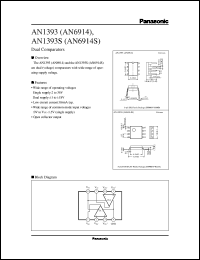 datasheet for AN1393 by Panasonic - Semiconductor Company of Matsushita Electronics Corporation