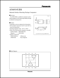 datasheet for AN6914UBS by Panasonic - Semiconductor Company of Matsushita Electronics Corporation