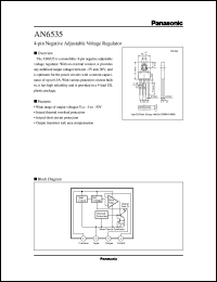 datasheet for AN6535 by Panasonic - Semiconductor Company of Matsushita Electronics Corporation