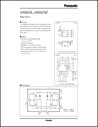 datasheet for AN6663S by Panasonic - Semiconductor Company of Matsushita Electronics Corporation