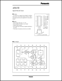datasheet for AN6150 by Panasonic - Semiconductor Company of Matsushita Electronics Corporation