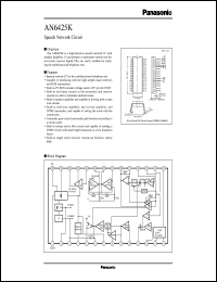 datasheet for AN6425K by Panasonic - Semiconductor Company of Matsushita Electronics Corporation