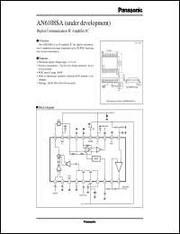 datasheet for AN6108SA by Panasonic - Semiconductor Company of Matsushita Electronics Corporation
