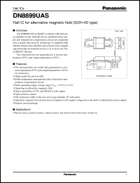datasheet for DN8899UAS by Panasonic - Semiconductor Company of Matsushita Electronics Corporation