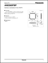 datasheet for AN5395FBP by Panasonic - Semiconductor Company of Matsushita Electronics Corporation