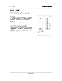 datasheet for AN5337K by Panasonic - Semiconductor Company of Matsushita Electronics Corporation
