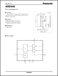 datasheet for AN5448 by Panasonic - Semiconductor Company of Matsushita Electronics Corporation