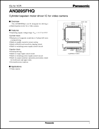 datasheet for AN3895FHQ by Panasonic - Semiconductor Company of Matsushita Electronics Corporation