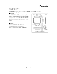 datasheet for AN2101FH by Panasonic - Semiconductor Company of Matsushita Electronics Corporation