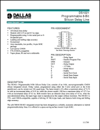 datasheet for DS1021S-25 by Dallas Semiconductor