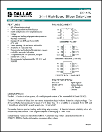 datasheet for DS1135M-5 by Dallas Semiconductor