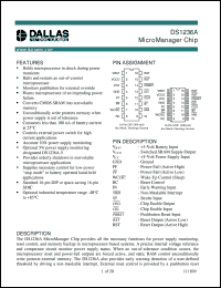 datasheet for DS1236A-10 by Dallas Semiconductor