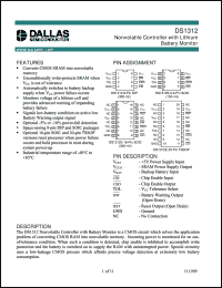 datasheet for DS1312 by Dallas Semiconductor